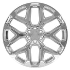 OE Wheels CV98B 24x10 6x139.7 24et Chrome Wheel SS: 9510968 - View 2