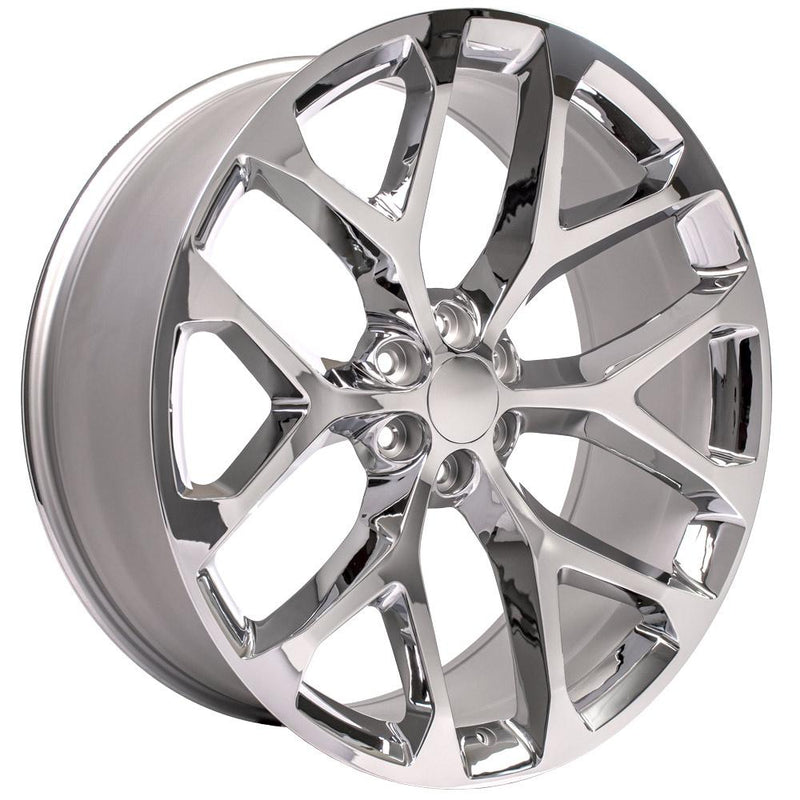 OE Wheels CV98B 26x10 6x139.7 24et Chrome Wheel SS: 9511056 - View 3