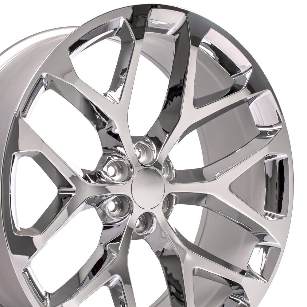 OE Wheels CV98B 26x10 6x139.7 24et Chrome Wheel SS: 9511056