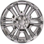 OE Wheels CV99 22x9 6x139.7 24et Chrome Wheel - View 2