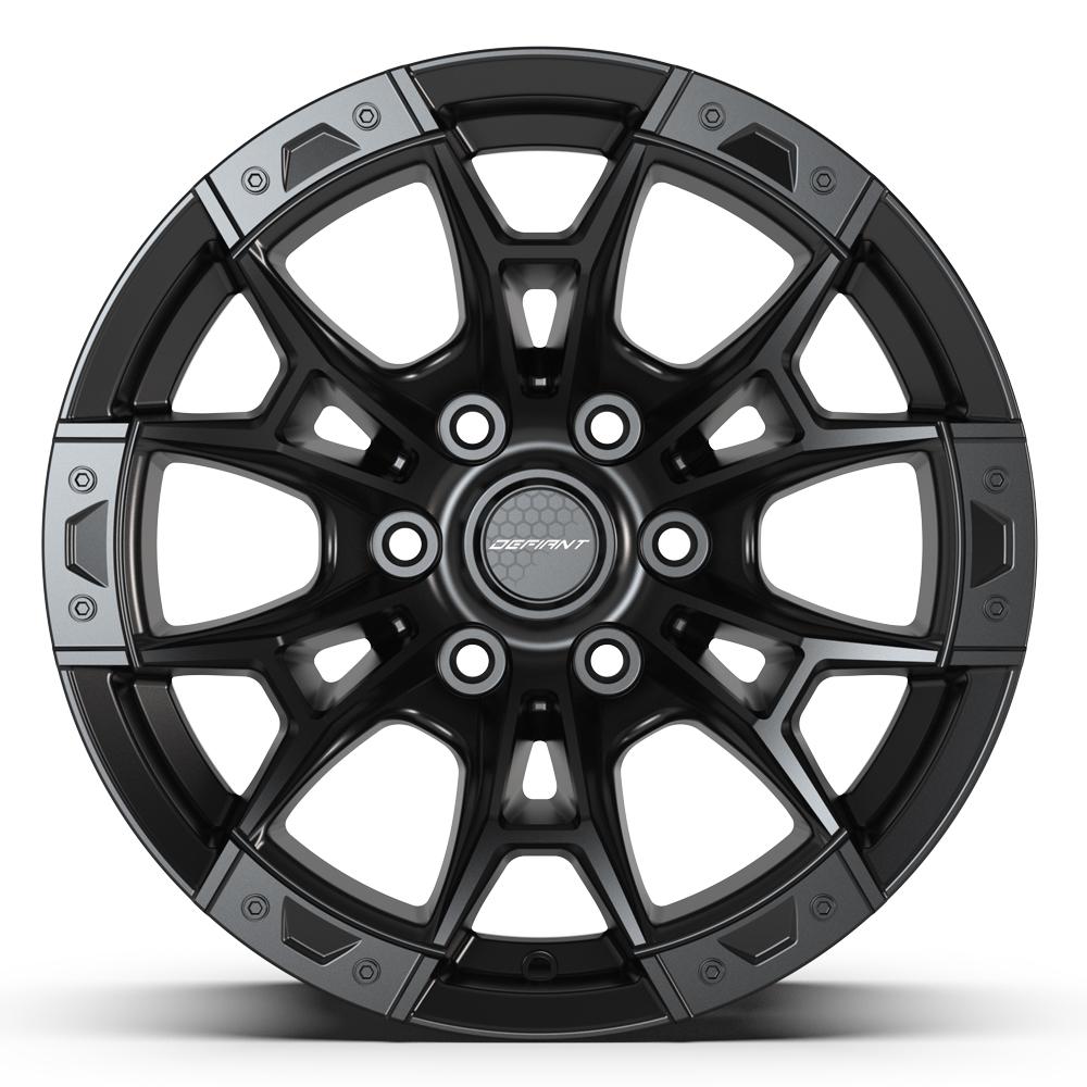DEFIANT DF04 20x9 6x135 12et Satin Black Wheel - View 2