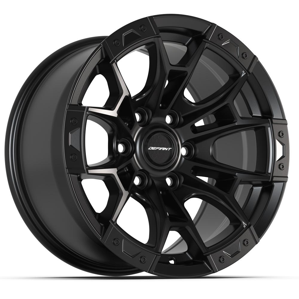 DEFIANT DF04 20x9 6x135 12et Satin Black Wheel - View 3