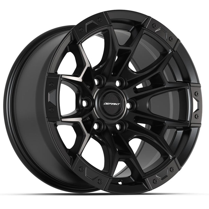 DEFIANT DF04 20x9 6x135 12et Satin Black Wheel - View 3