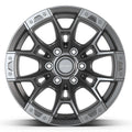 DEFIANT DF04 20x9 6x135 12et Satin Gunmetal Wheel - View 2