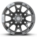 DEFIANT DF04 20x9 6x135 12et Satin Gunmetal Wheel - View 2