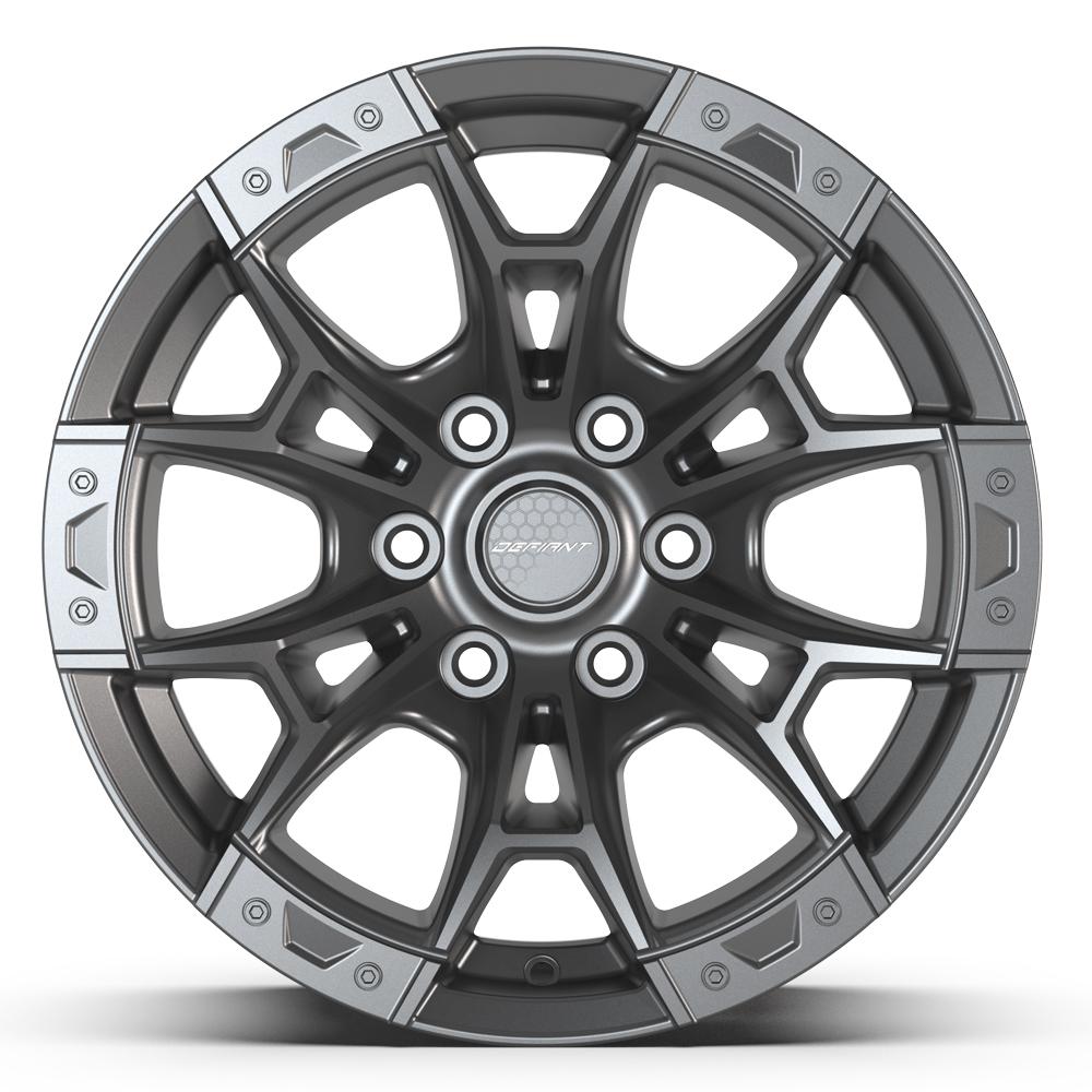 DEFIANT DF04 20x9 6x135 12et Satin Gunmetal Wheel - View 2