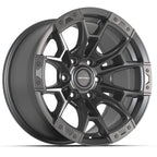 DEFIANT DF04 20x9 6x135 12et Satin Gunmetal Wheel - View 3