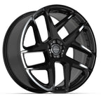 DEFIANT DF05 22x10 5x120 37et Gloss Black Wheel