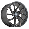 DEFIANT DF06 20x10 5x114.3 35et Dark Satin Charcoal Wheel