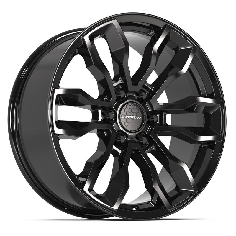 DEFIANT DF15A 20x9 6x139.7 18et Gloss Black Wheel
