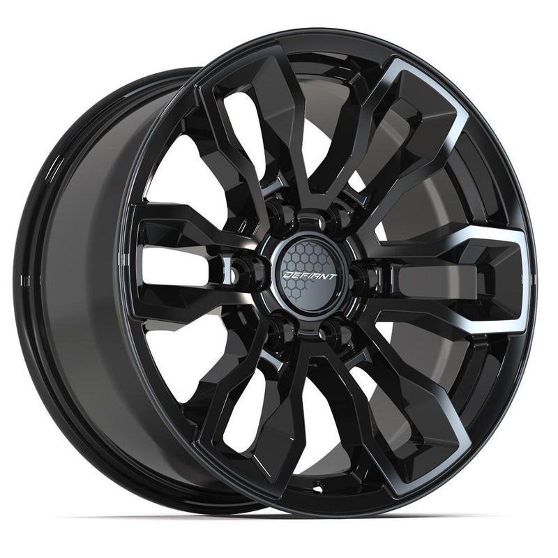 DEFIANT DF15B 18x9 6x139.7 18et Gloss Black Wheel