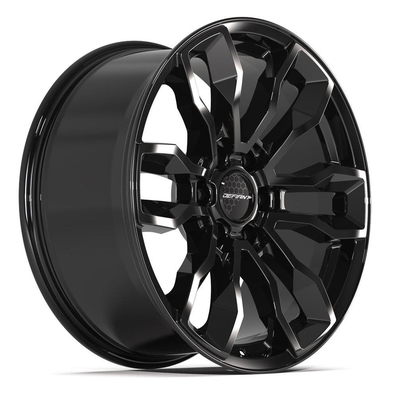 DEFIANT DF15B 20x9 6x139.7 18et Gloss Black Wheel - View 3