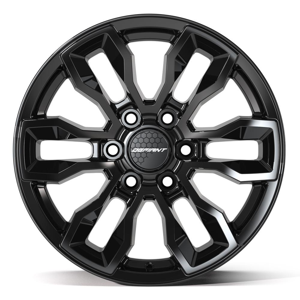 DEFIANT DF15C 18x9 6x135 18et Gloss Black Wheel - View 2