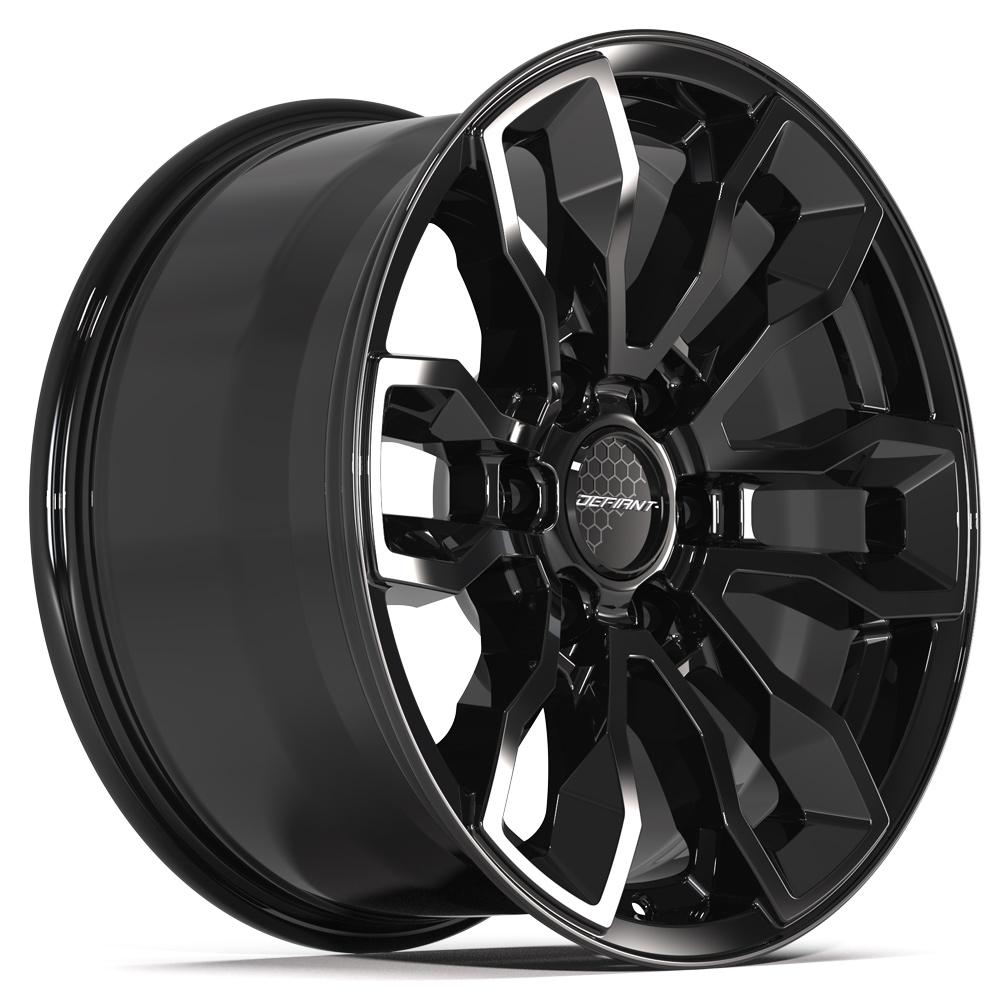 DEFIANT DF15C 18x9 6x135 18et Gloss Black Wheel - View 3