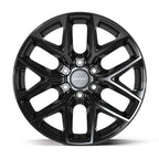DEFIANT DF17B 20x9 6x139.7 18et Gloss Black Wheel - View 2