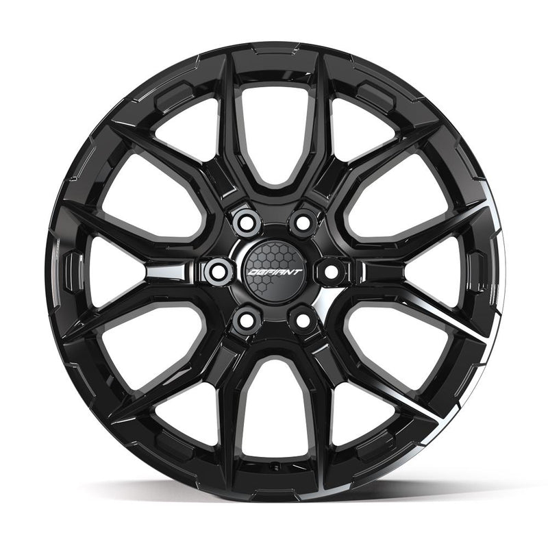 DEFIANT DF18A 20x9 6x139.7 18et Gloss Black Wheel - View 2