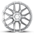 DEFIANT DF18A 22x9 6x139.7 18et Gloss Silver Machined Wheel - View 2