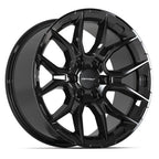 DEFIANT DF18B 20x9 6x139.7 18et Gloss Black Wheel - View 3