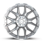 DEFIANT DF18B 20x9 6x139.7 18et Gloss Silver Machined Wheel - View 2