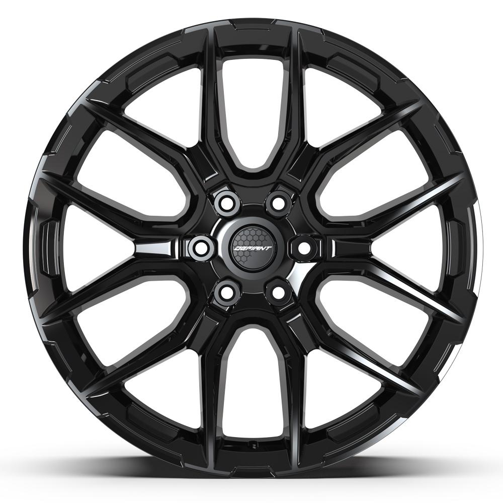 DEFIANT DF18C 22x9 6x135 18et Gloss Black Wheel - View 2