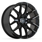DEFIANT DF18C 22x9 6x135 18et Gloss Black Wheel - View 3