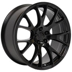 OE Wheels DG15 20x9 5x115 18et Gloss Black Wheel - View 3