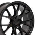 OE Wheels DG15 20x9 5x115 18et Gloss Black Wheel