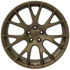 OE Wheels DG15 20x9 5x115 18et Satin Bronze Wheel - View 3