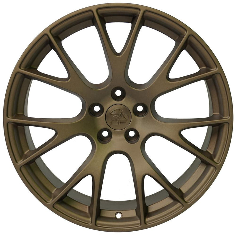OE Wheels DG15 20x9 5x115 18et Satin Bronze Wheel - View 3