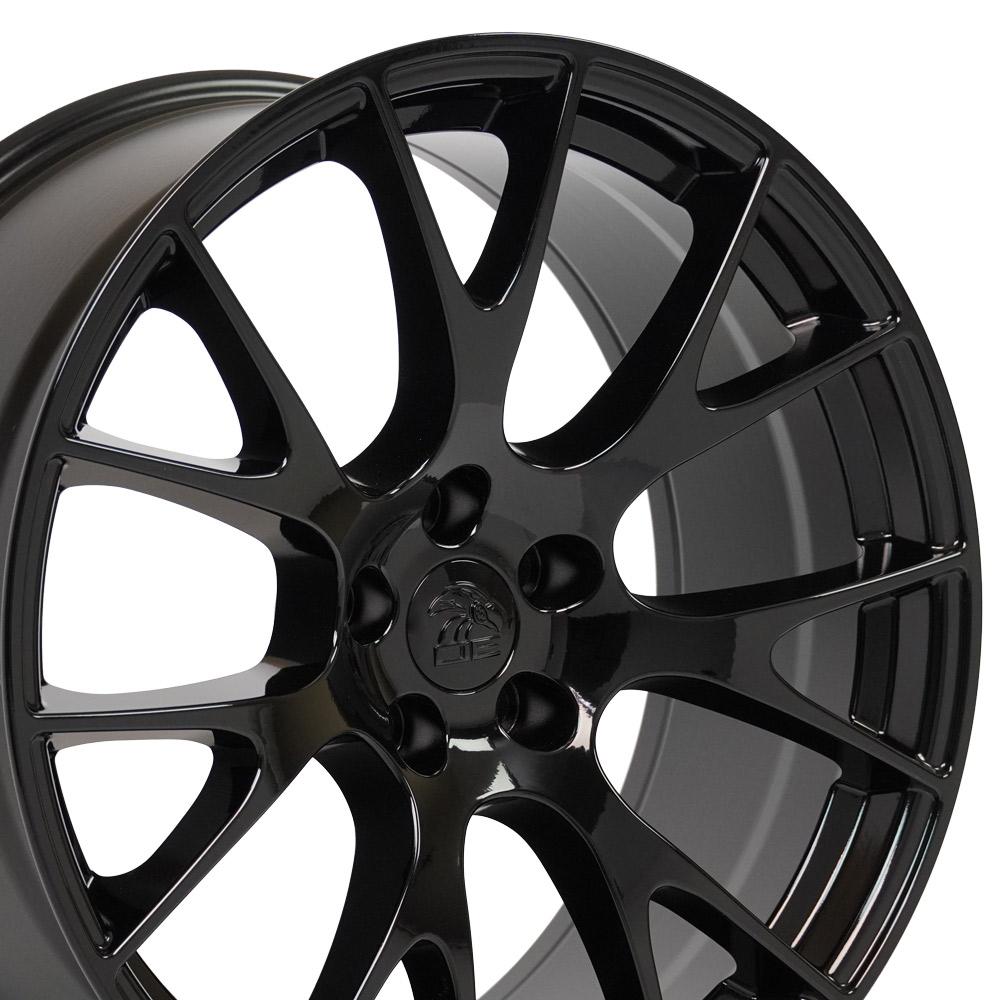 OE Wheels DG15 20x10 5x115 18et Gloss Black Wheel