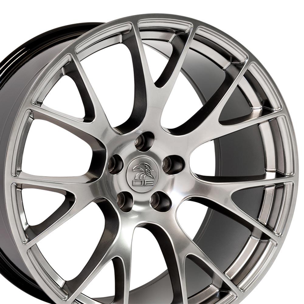 OE Wheels DG15 20x10 5x115 18et Gloss Hyper Black Wheel
