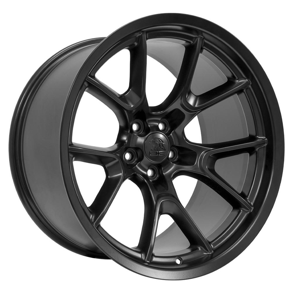 OE Wheels DG21 20x11 5x115 -2.5et Satin Black Wheel - View 3