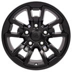 OE Wheels DG55 17x8 5x139.7 18et Satin Black Wheel - View 2