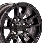 OE Wheels DG55 17x8 5x139.7 18et Satin Black Wheel