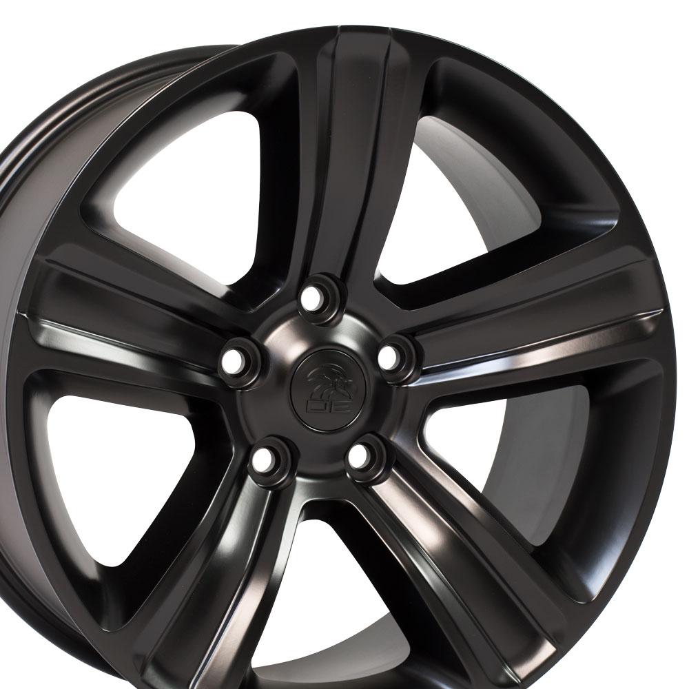 OE Wheels DG65 20x9 5x139.7 19et Satin Black Wheel