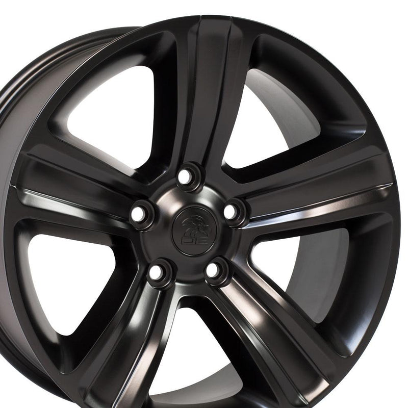 OE Wheels DG65 20x9 5x139.7 19et Satin Black Wheel