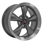 OE Wheels FR01 17x8 5x114.3 29.5et Gloss Anthracite Machined Lip Wheel - View 3