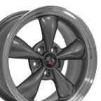 OE Wheels FR01 17x9 5x114.3 24et Gloss Anthracite Machined Lip Wheel