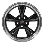 OE Wheels FR01 17x8 5x114.3 29.5et Gloss Black Machined Lip Wheel - View 2