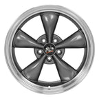 OE Wheels FR01 18x9 5x114.3 24et Gloss Anthracite Machined Lip Wheel - View 2