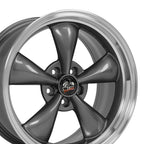 OE Wheels FR01 18x9 5x114.3 24et Gloss Anthracite Machined Lip Wheel