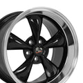 OE Wheels FR01 18x10 5x114.3 22et Gloss Black Machined Lip Wheel