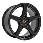 OE Wheels FR06B 18x9 5x114.3 24et Gloss Black Wheel - View 3