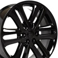 OE Wheels FR76 22x9 6x135 44et Gloss Black Wheel
