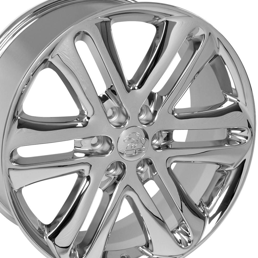 OE Wheels FR76 22x9 6x135 44et Chrome Wheel - View 2