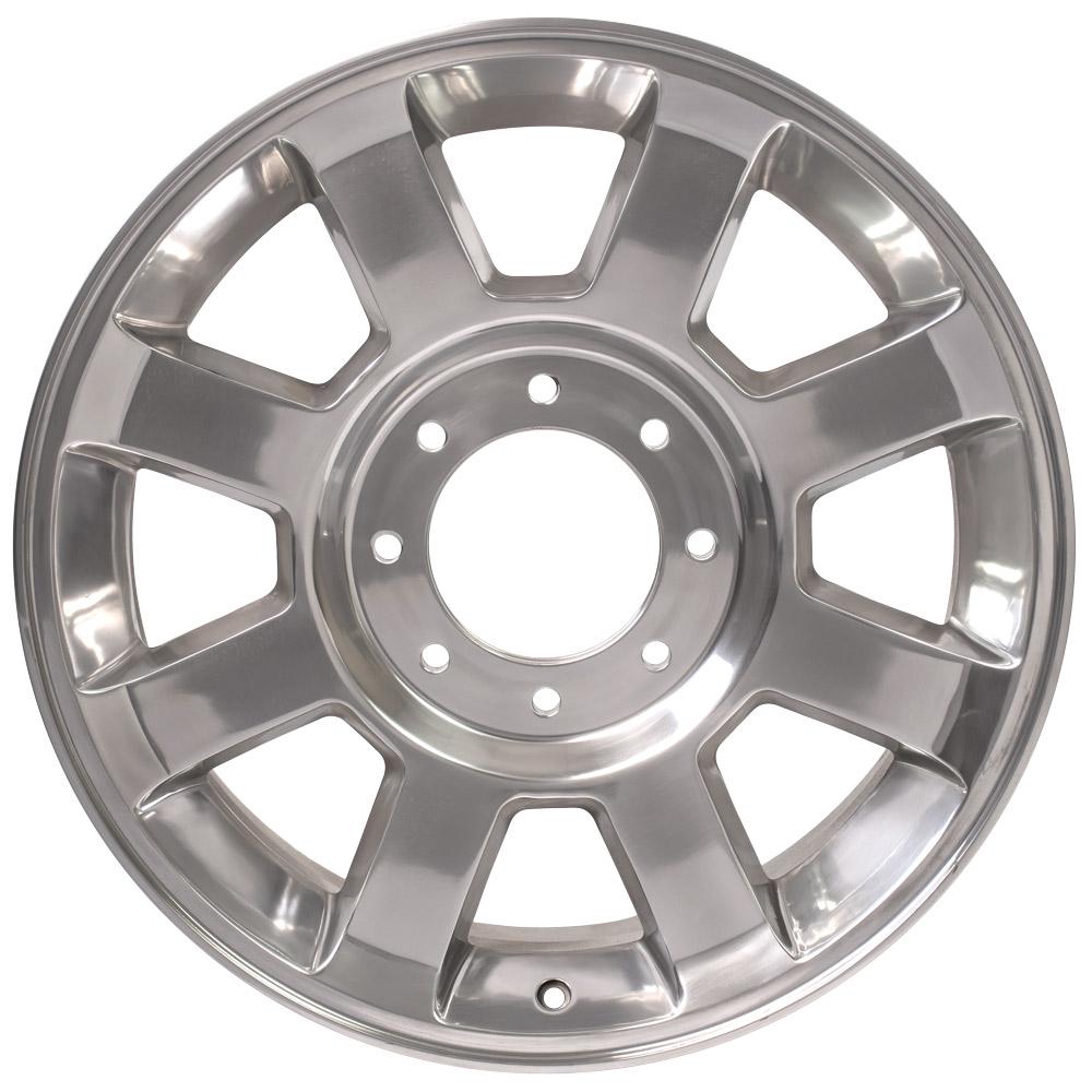 OE Wheels FR78 20x8 8x170 40et Polished Wheel - View 2