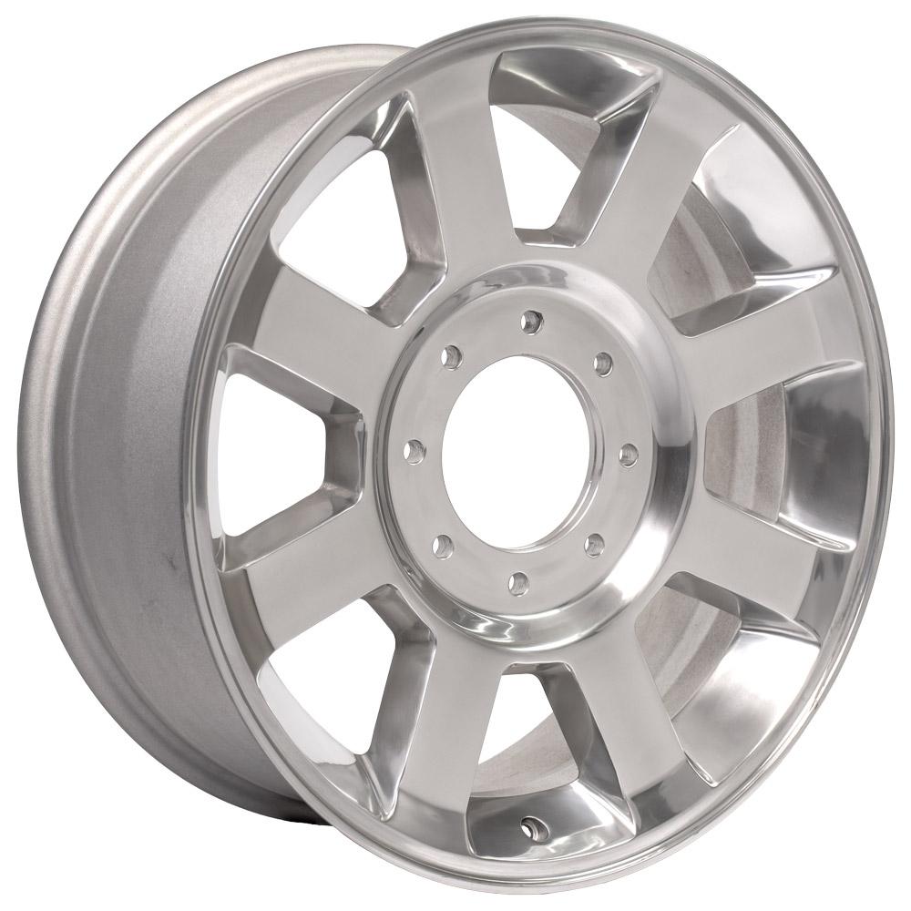 OE Wheels FR78 20x8 8x170 40et Polished Wheel - View 3
