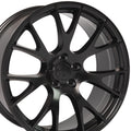 OE Wheels DG15 20x9 5x115 18et Satin Black Wheel