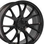 OE Wheels DG15 20x10 5x115 18et Satin Black Wheel