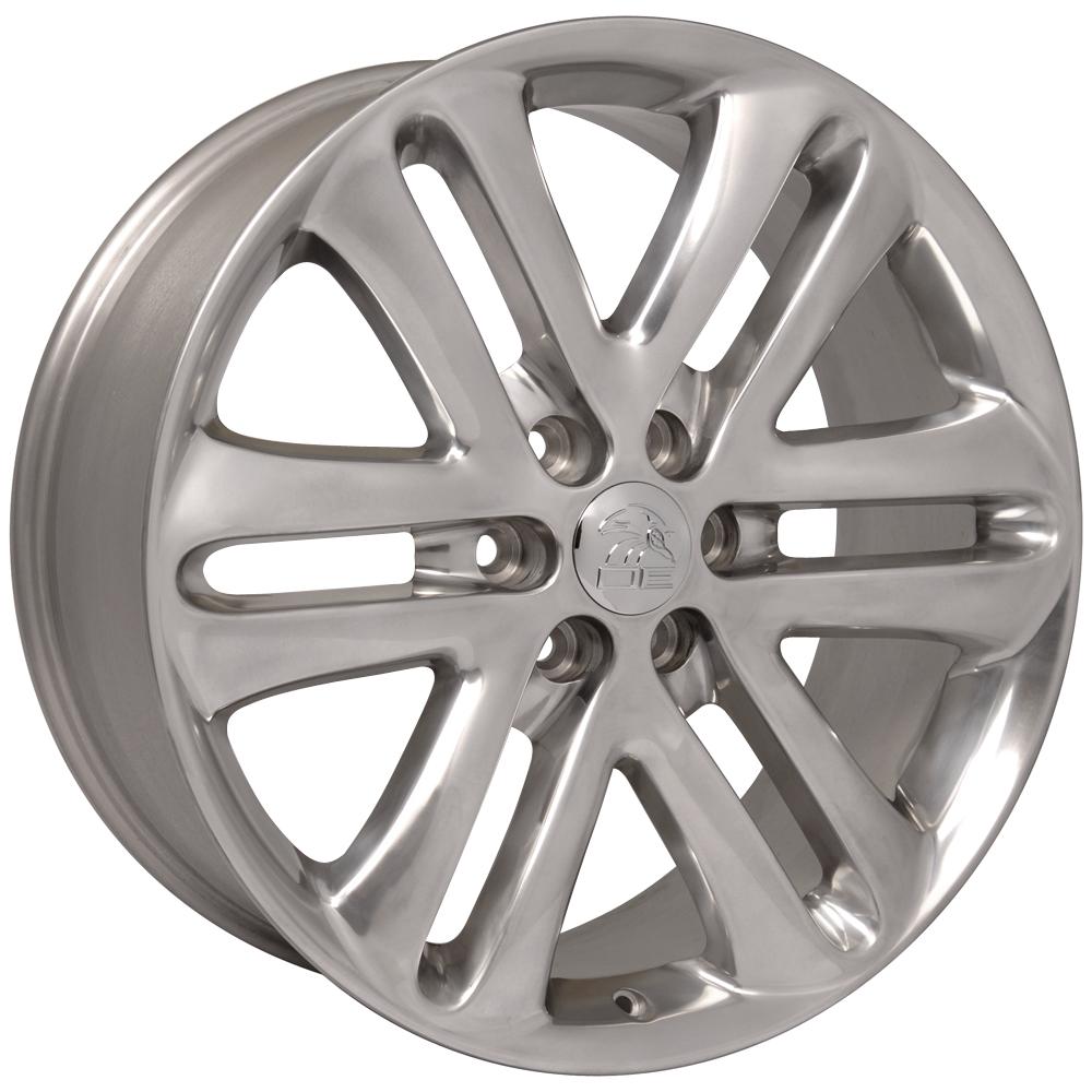 OE Wheels FR76 22x9 6x135 44et Polished Wheel - View 3